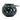 Garden Ceramic Distressed Dark Green Lantern
