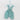 Spring Easter hanging Dress Ornament in Blue