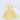 Spring Easter hanging Dress Ornament in Yellow
