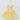 Spring Easter hanging Dress Ornament in Yellow