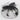 Black netted white pumpkin with spider