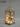 11.5"H. Metal/Glass Lantern