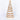 White braided cotton 
tabletop tree with wooden 
beads