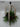 21"H. Wood Frame Lantern with PVC/Pinecones Arrangements