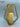 12"H. Gold Metal Lantern with Candle
