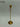 10.25"H. Gold Metal Candle Holder