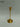 7.0"H. Gold Metal Candle Holder
