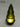 6.25"H. Gold Glass Lighted Tree.