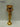 12.25" Polyresin Gold Table Top cat Head Statuary
