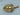 6.5"  Gold Acorn