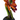 Halloween 12"H Felt Floral on Pumpkin Base