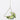 Spring  Hanging Green Rose Florals with Wired Base