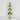 Golden lighted translucent tower decor piece