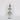 Silver lighted translucent tower decor piece