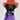Halloween little devil pick - purple with orange hat