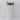 15.366 X 15.366 X 35.46"H MATTE WHITE PLANTER W/ SHINY SILVER EDGE