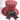 8" Tree Top Hat in Red/Burlap/Black