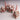 Set of 5 Prelit Gingerbread Village B/O With Timer Pack