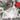 25” HT Flocked Greenery Red And Silver Shatterproof Wreath