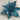 S/4 Midnight Dark Navy Poinsettia Clips