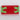 4.75 X 2.25 X 0.375"H CHRISTMAS RED PLATE W/BOWS DECOR