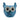 Garden Ceramic Blue Owl Tea Light Holder