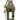 Garden Wooden Lantern with Rope Hanger