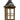 Garden Wood/ Tin/ Glass Lantern