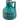 Home Decor Ceramic Blue Jar