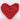 Valentines Red Pillow