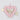 Valentines Hanging Pink Heart with LOVE Sign