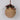 Rattan ball ornament