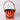 Halloween smiling pumpkin basket