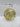 Metal Gold Leaves Ball decor