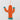 Easter Hanging Orange Cactus