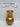 Wooden Gold Candle holder