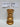 Wooden Gold Candle holder