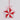 Peppermint candy 
star ornament