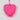 Valentines Pink Hanging Heart