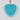 Valentines Blue Hanging Heart