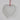 Valentines White Hanging Heart