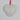Valentines White Hanging Heart