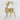 15"H. Polyresin Gold Standing Reindeer
