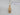 Natural Wood Finial Ornament