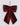 FABRIC RED BOW DECOR