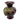 Home Decor Ceramic Vase with Grape Design