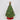 Lighted christmas tree