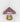 GLASS PURPLE MUSHROOM ORN
