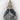 4.728 X 4.728 X 8.274"H BLUE FINIAL ORNAMENT