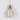 4.728 X 4.728 X 8.274"H GOLD FINIAL ORNAMENT